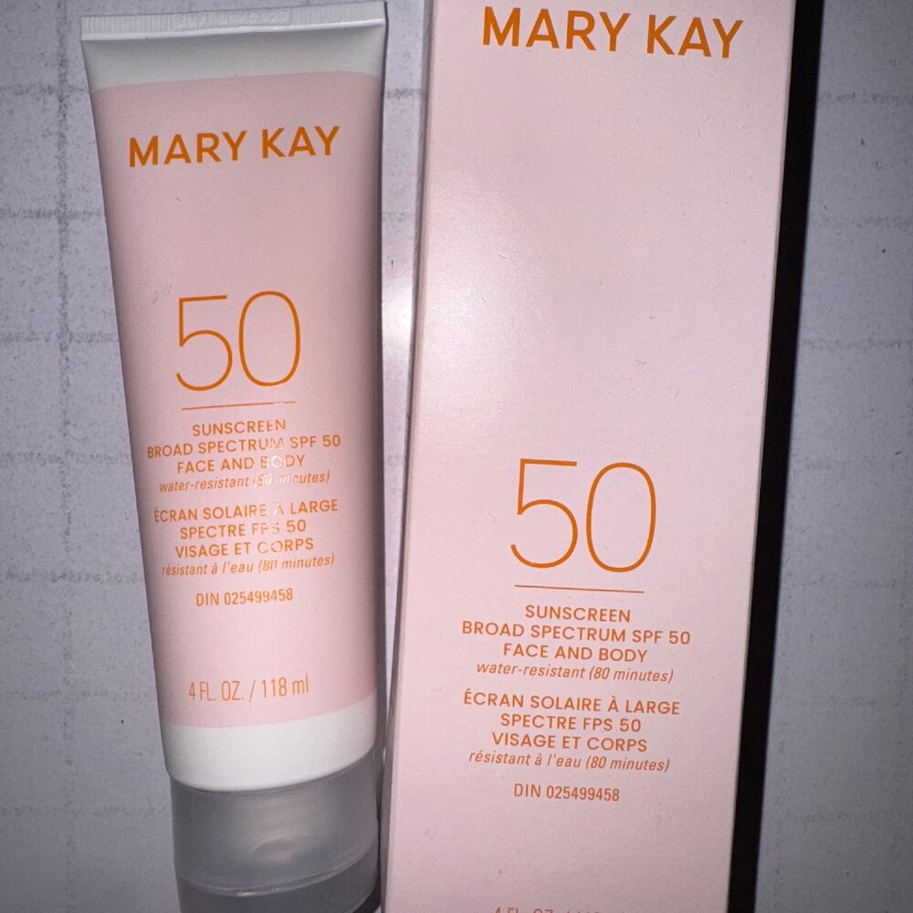 Mary Kay Sunscreen Broad Spectrum SPF 50 4 fl oz